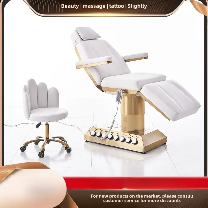 

Electric Beauty Bed for Beauty Salons Specialized Micro Plastic Injection High-end Embroidered Fully Automatic Lifting Dental
