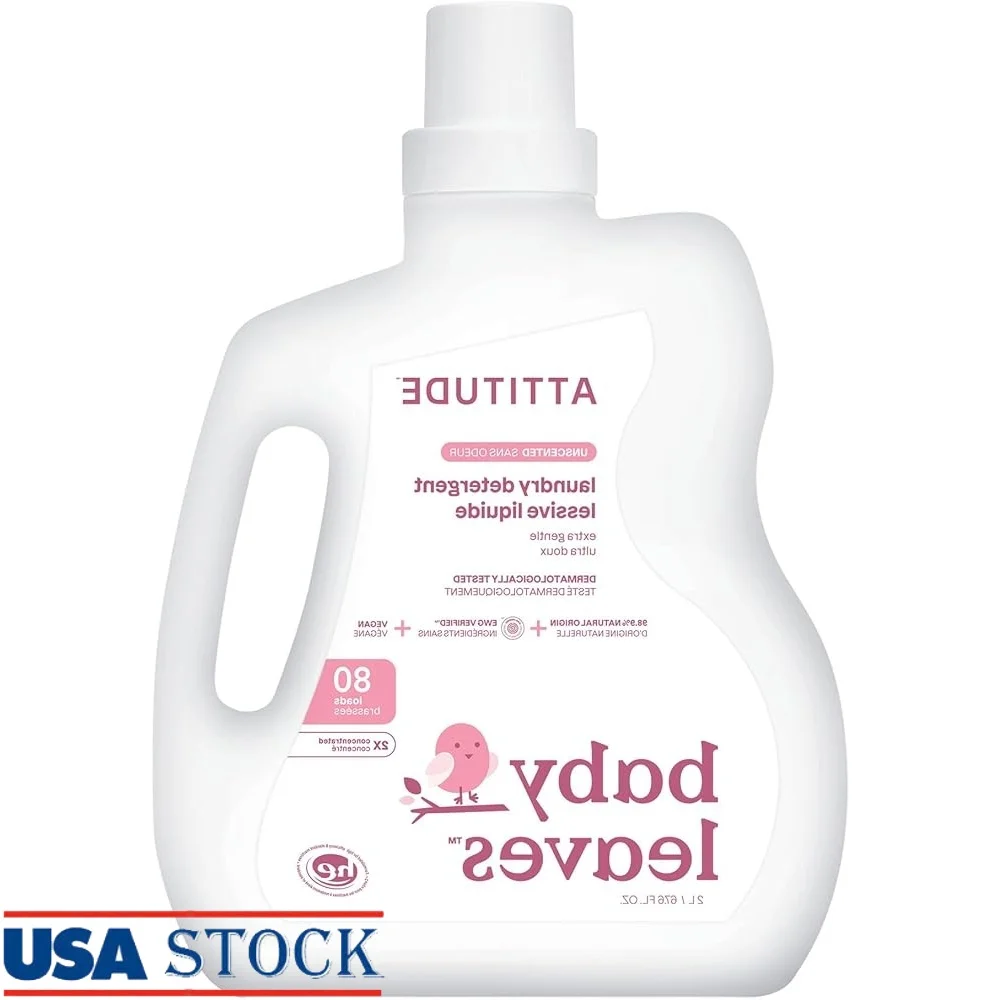 

Натуральное детское стиральное средство, жидкое веганское безопасное EWG, концентрированное мыло, одежда для новорожденных, HE, без запаха, без красителя