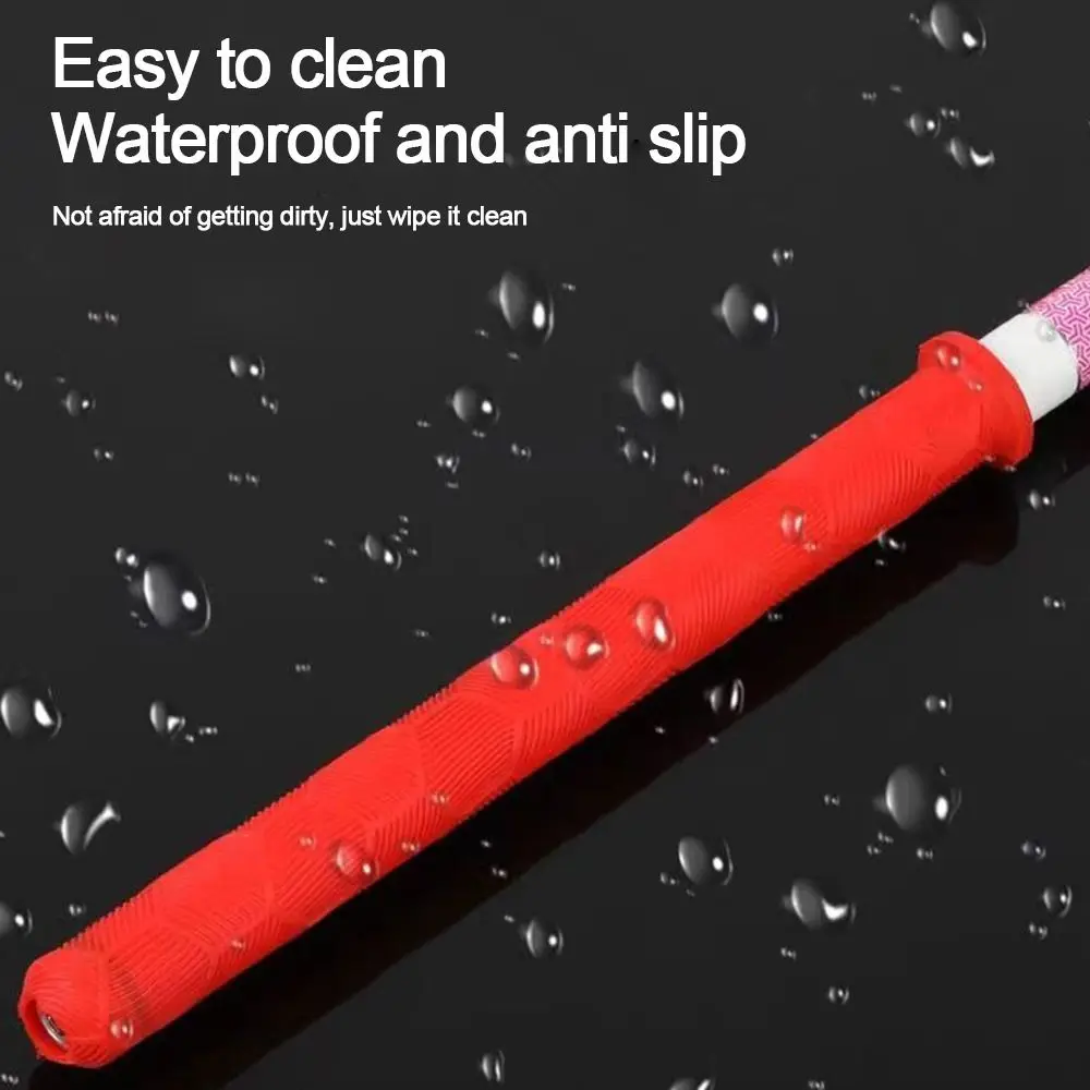 Silicone Fishing Rod Handle Wrap Replaceable Non Slip Hand Pole Grips Universal Multifunctional Fishing Rod Grip