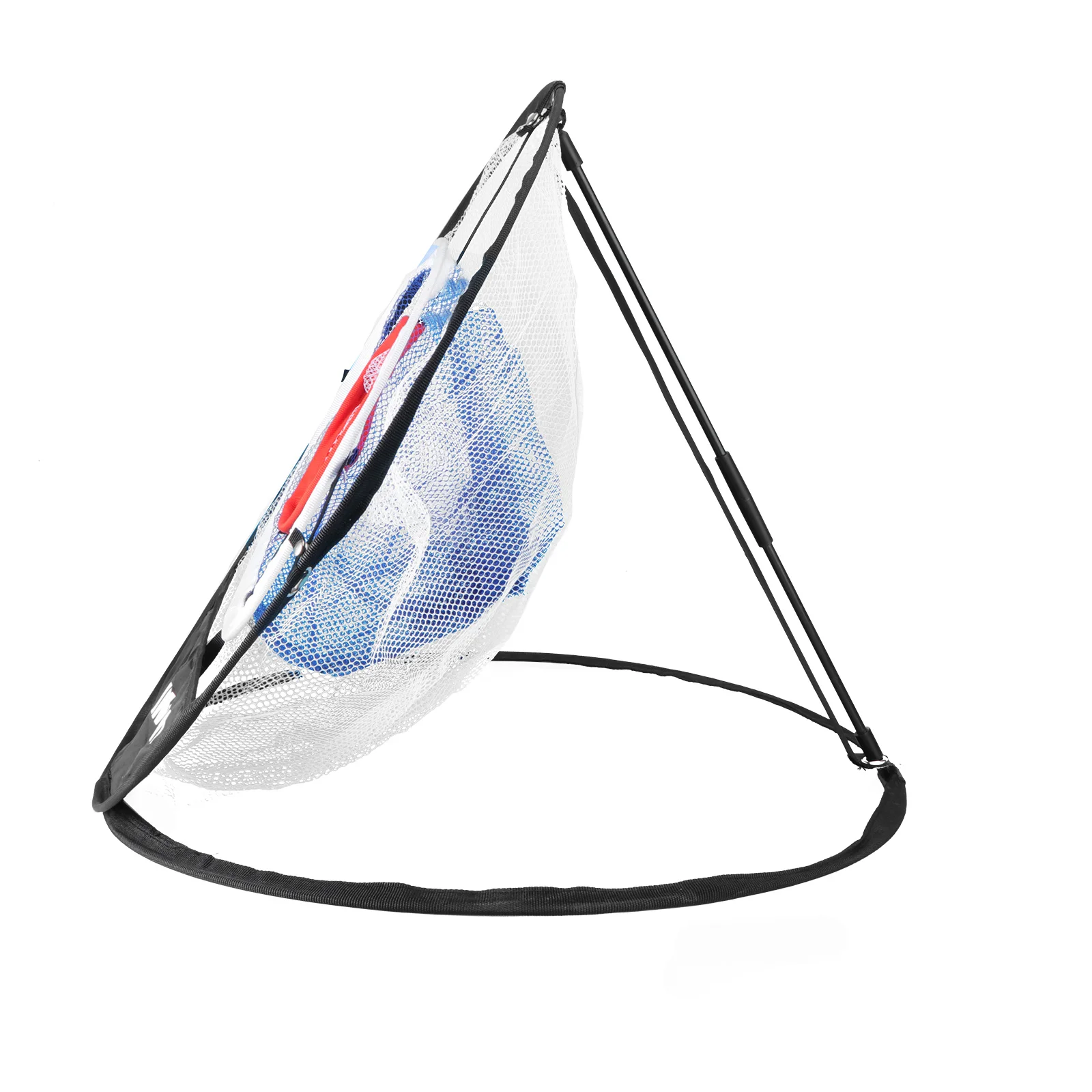 

Chipping Net Golf Training Aid Portable Foldable Indoor Outdoor Practice Target Pockets For Short Distance Accuracy