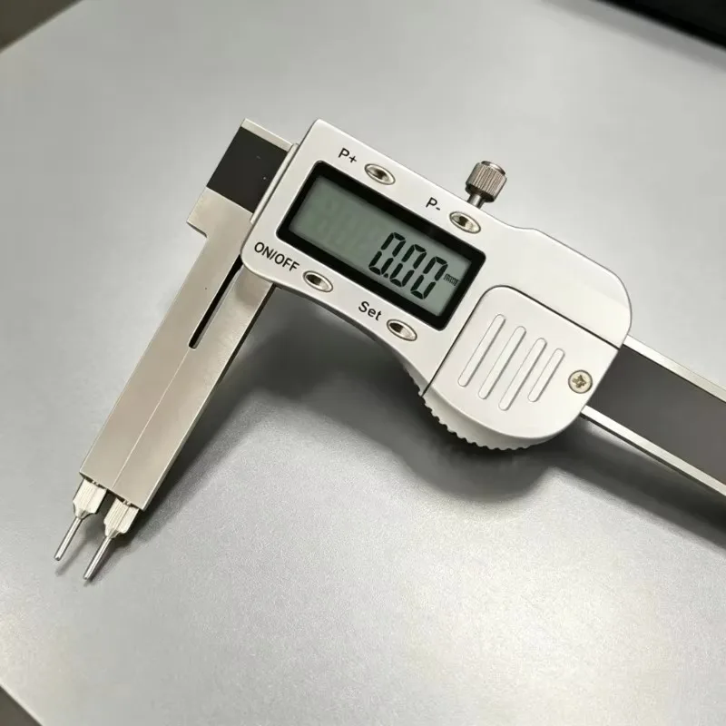 High Precision Digital Tube Wall Thickness Gauge Stainless Steel with Interchangeable Probes for Special Caliber