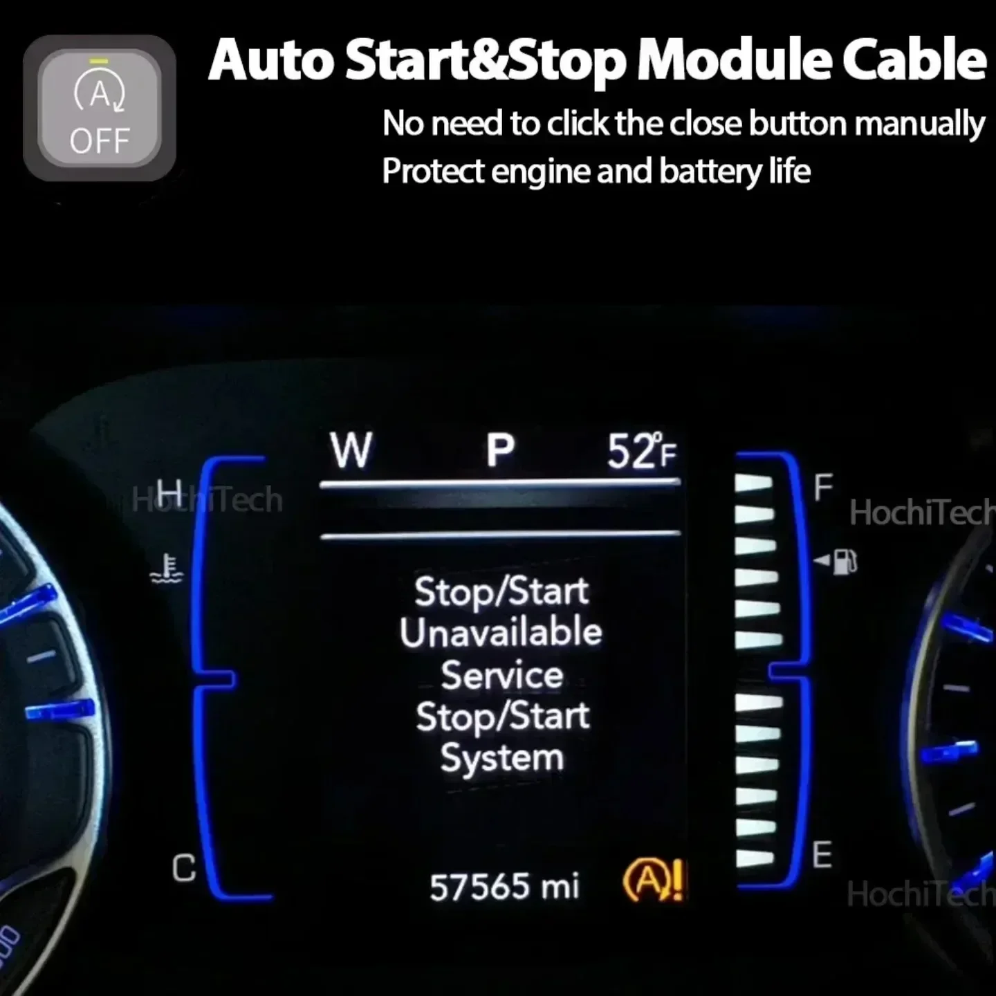 Motor-Start-Stopp-System-Deaktivierungssensor-Stecker für Renault Lutecia Clio 4 IV 2012-2020 Automatisches Abschaltkabel-Gerät zur Steuerung – Detail 11