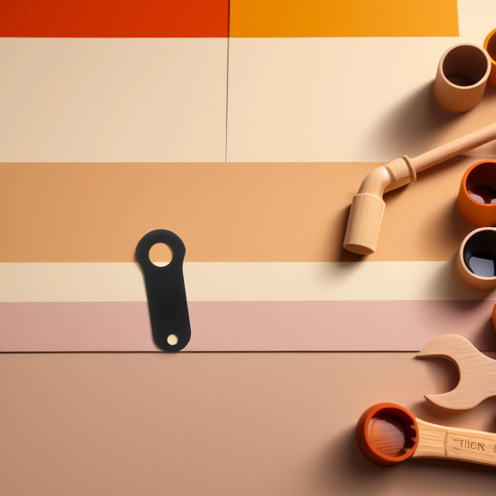 

2pcs Motorcycle Bell Hanger Stainless Steel Durable Lucky Riding Accessory Split Ring Keychain Compatible With Most Bells