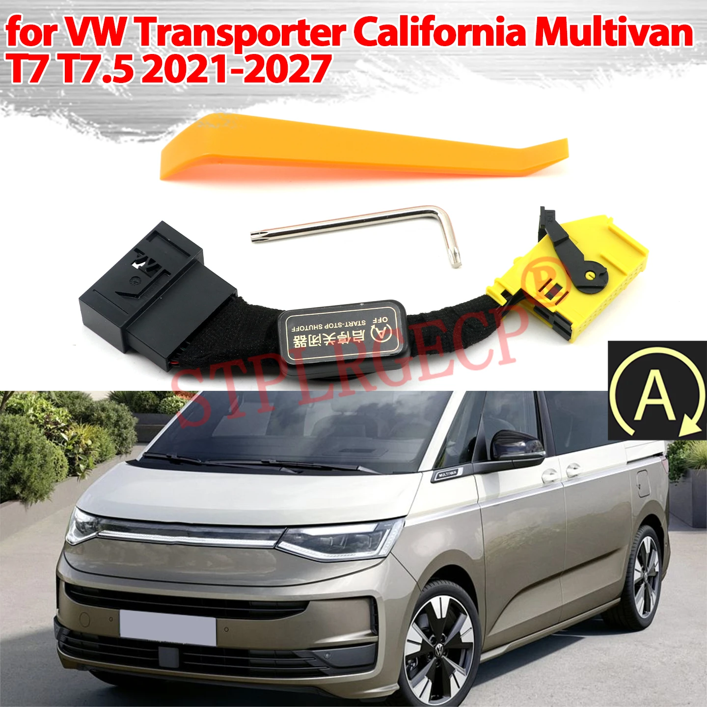 Auto Canceller Automatic Stop Start Engine System Eliminator Closer Cable for VW Transporter California Multivan T7 T7.5 2021-27