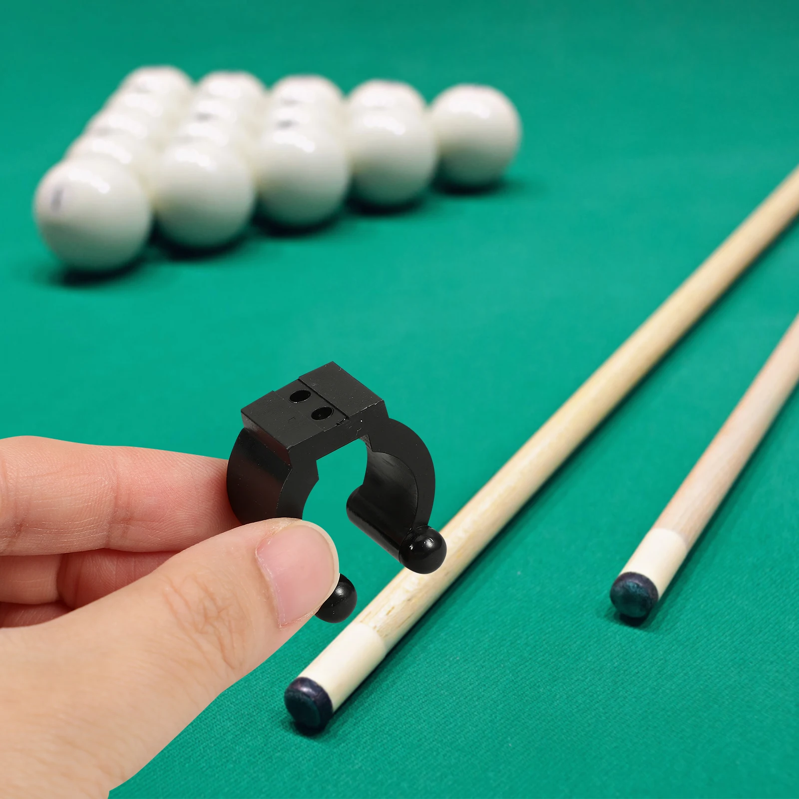 

20pcs Pool Cue Holder Fishing Rod Clips Wall Mount Abs Clamp Billiard Stick Rack Sturdy Portable Storage Bracket