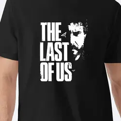 Men's THE LAST OF US Graphic Short Sleeve T-shirt, Comfy Stretchy Trendy Tees For Summer, Casual Daily Style Fashion Clothing