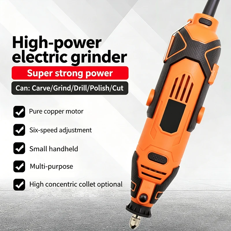 Electric Drill Engraving Dremel Rotary Tool Machine With Flexible Shaft New Style Variable Speed Mini Drill