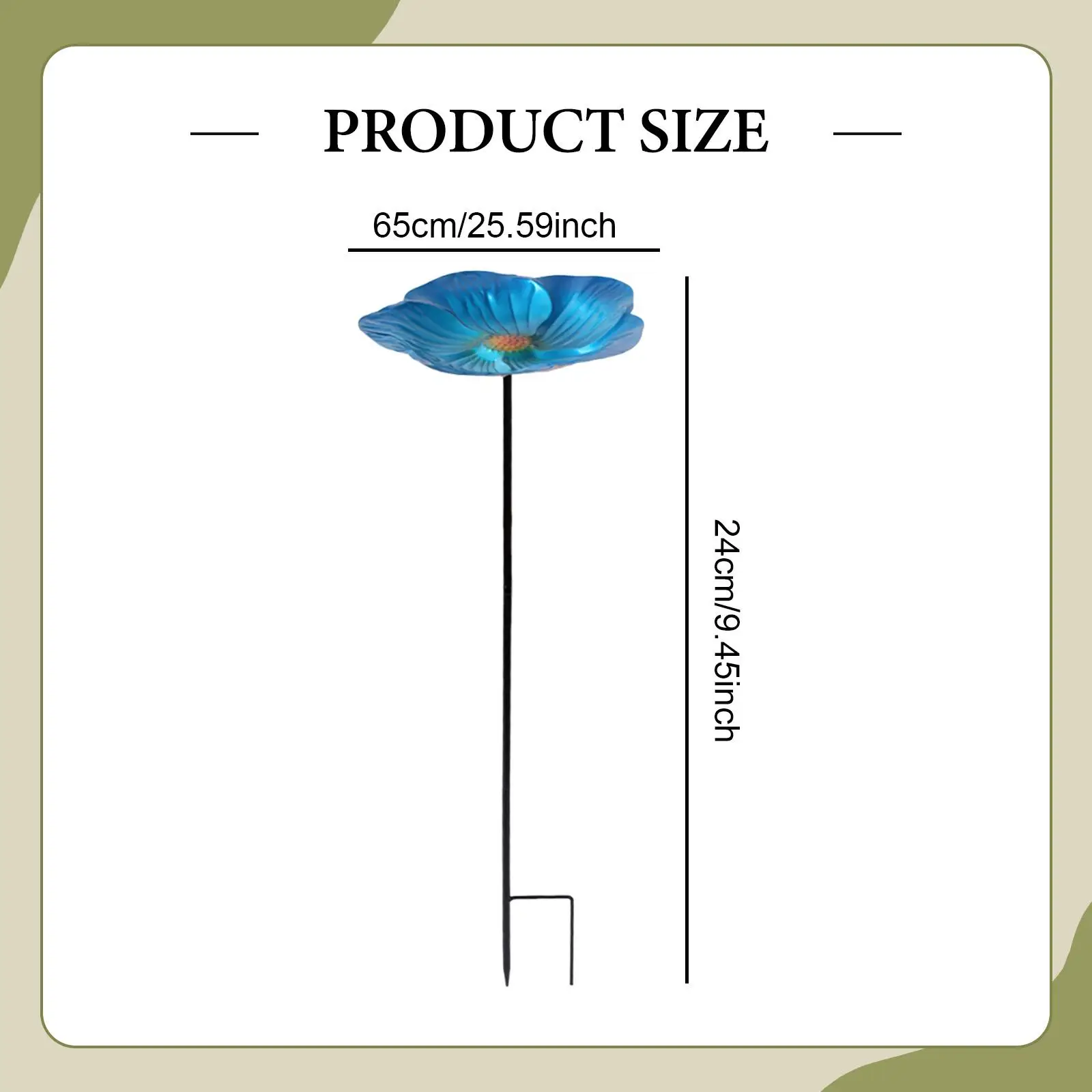 وعاء حمام الطيور الحديدي لحمام الطيور في الهواء الطلق لحديقة الفناء الخلفي الخارجية #6