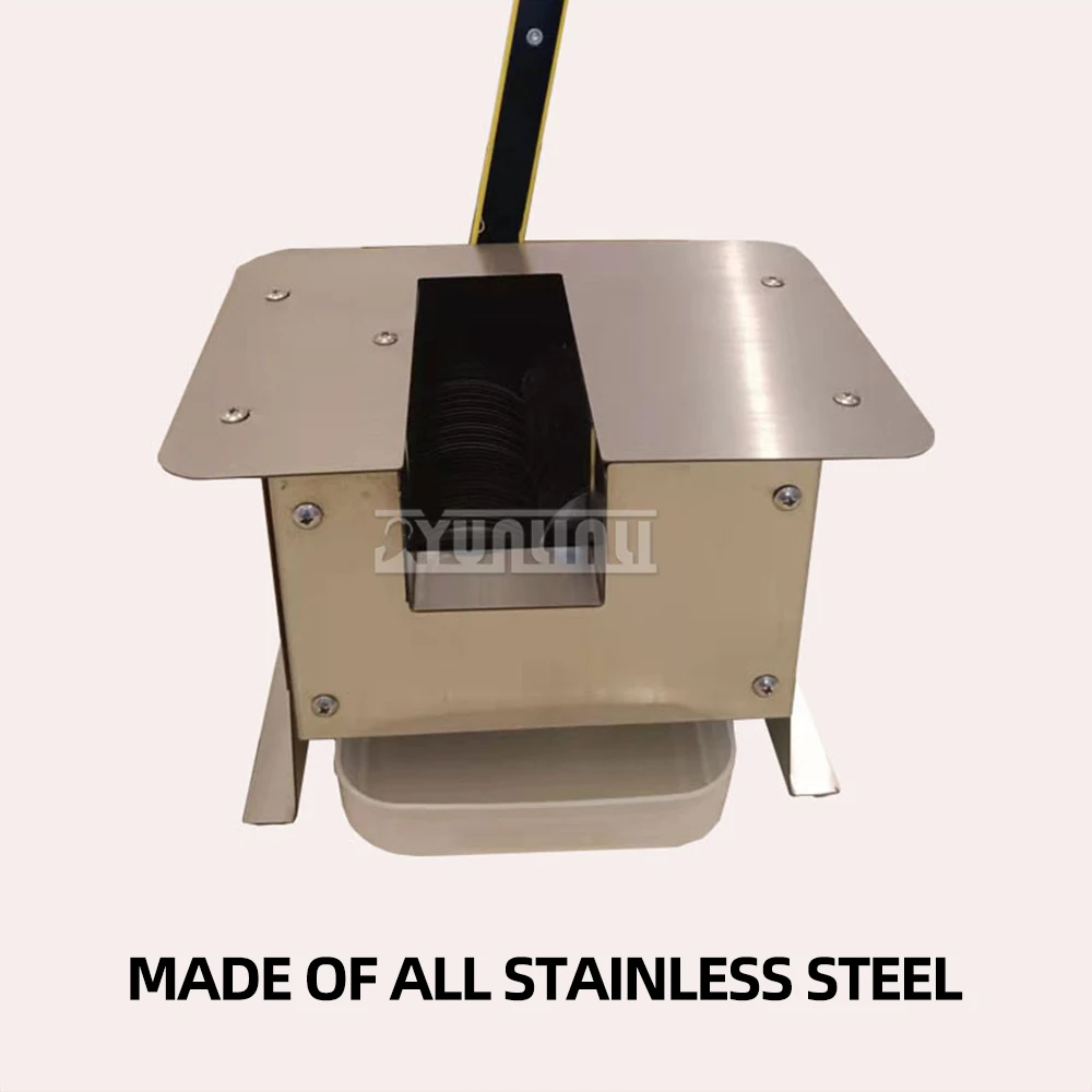 Mesin pemotong cabai Stainless Steel rumah tangga pemotong sayuran lada Manual perkakas mesin pemotong