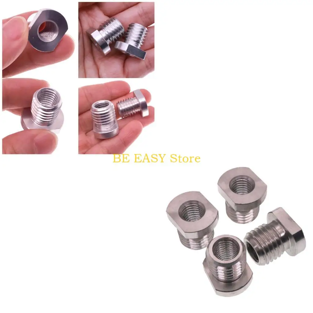 

E28F 2Pcs Angles Grinders Conversion Screws To M14 And Thread Adapter Stainless Steel Interfaces Connection