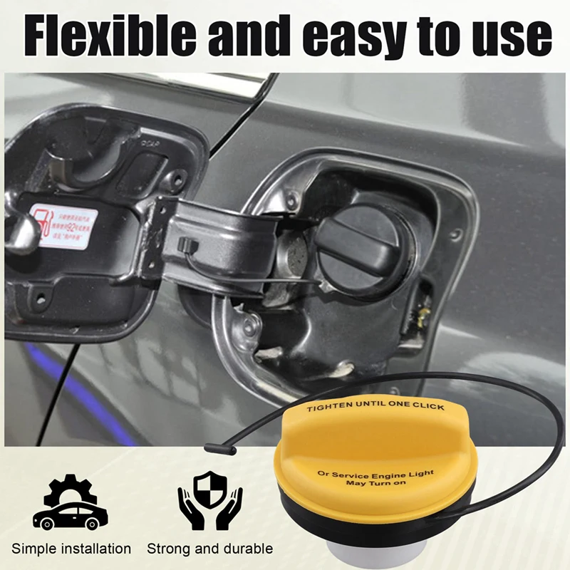 

Car Gas Petrol Tank Cover Inside Fuel Tank Cap GT347 20962524 For Cadillac Escalade Chevy Silverado GMC Yukon