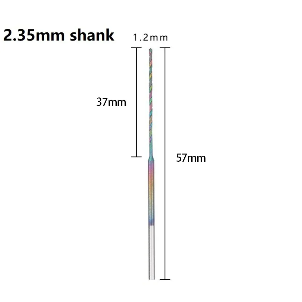 Hot Sale Drill Bit Auger-drill Auger-drill Head Bit Drill Drilling Head Quenched Drill Bit Shank 1PC 2.35MM 57mm