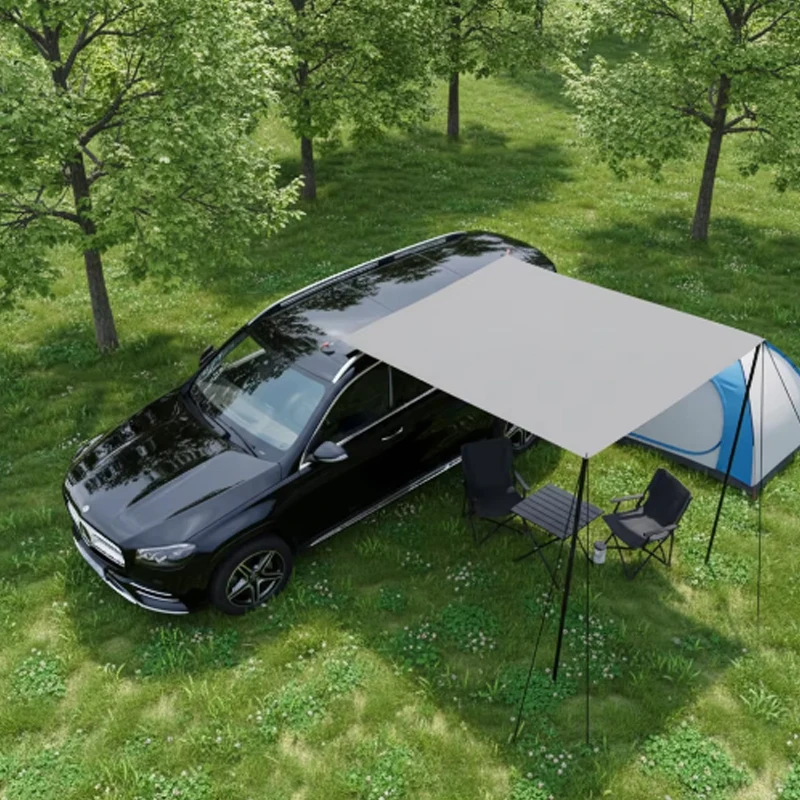 SUV Side Canopy Waterproof Oxford Cloth Outdoor Camping Tent for Travel RV Car 2x2m 2x3m 2x4m