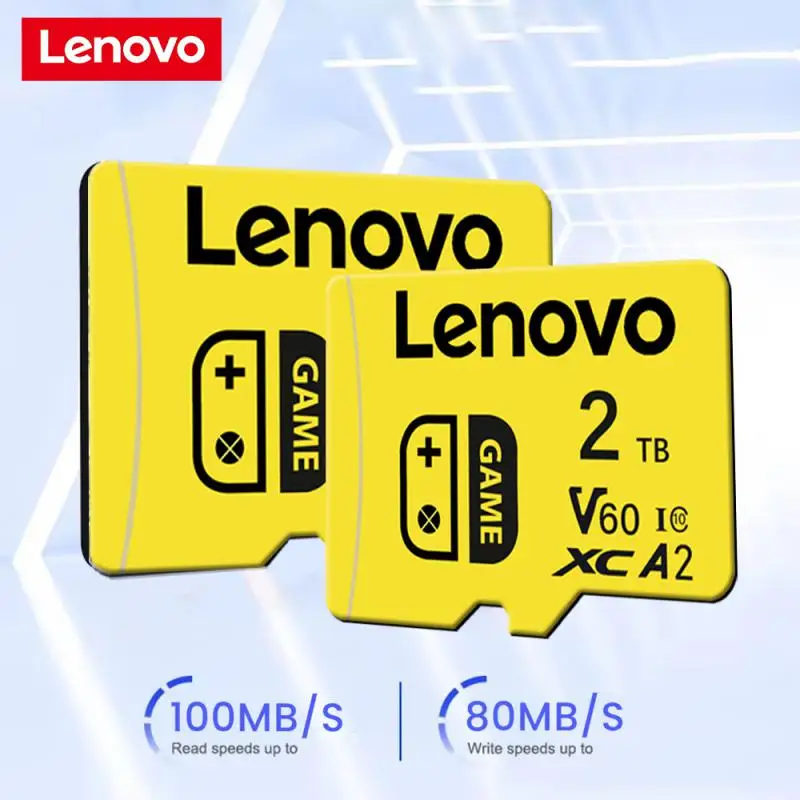 Lenovo 2TB 1TB 512GB Micro TF SD การ์ด 128GB Flash Class 10 SD การ์ด 256GB TF Flash Memory Card สําหรับโทรศัพท์เกม Ps4