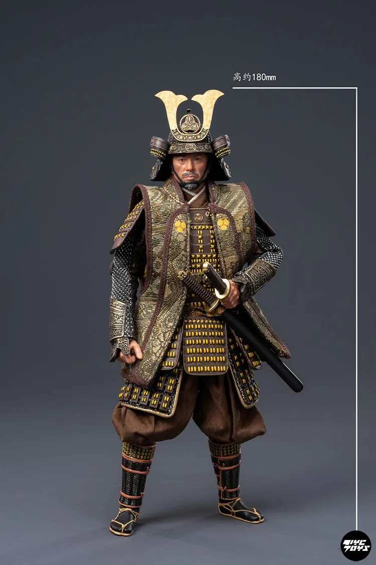 TYCTOYS العلامة التجارية الجديدة في المخزون حقيقية D12TOYS جراند جنرال من Shogunate 1/12 عمل الشكل DA001 نموذج اللعب عطلة الحاضر #5