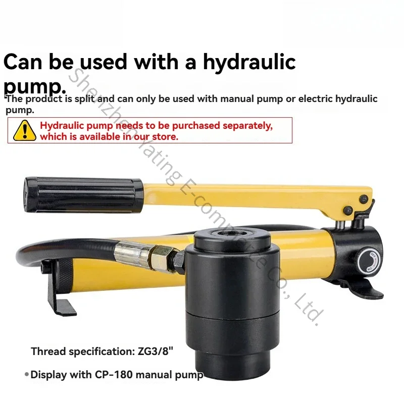 Hydraulic Hole Opener 8A\15 Pull Hole Thin Iron Manual Copper Plate Aluminum Punching Machine