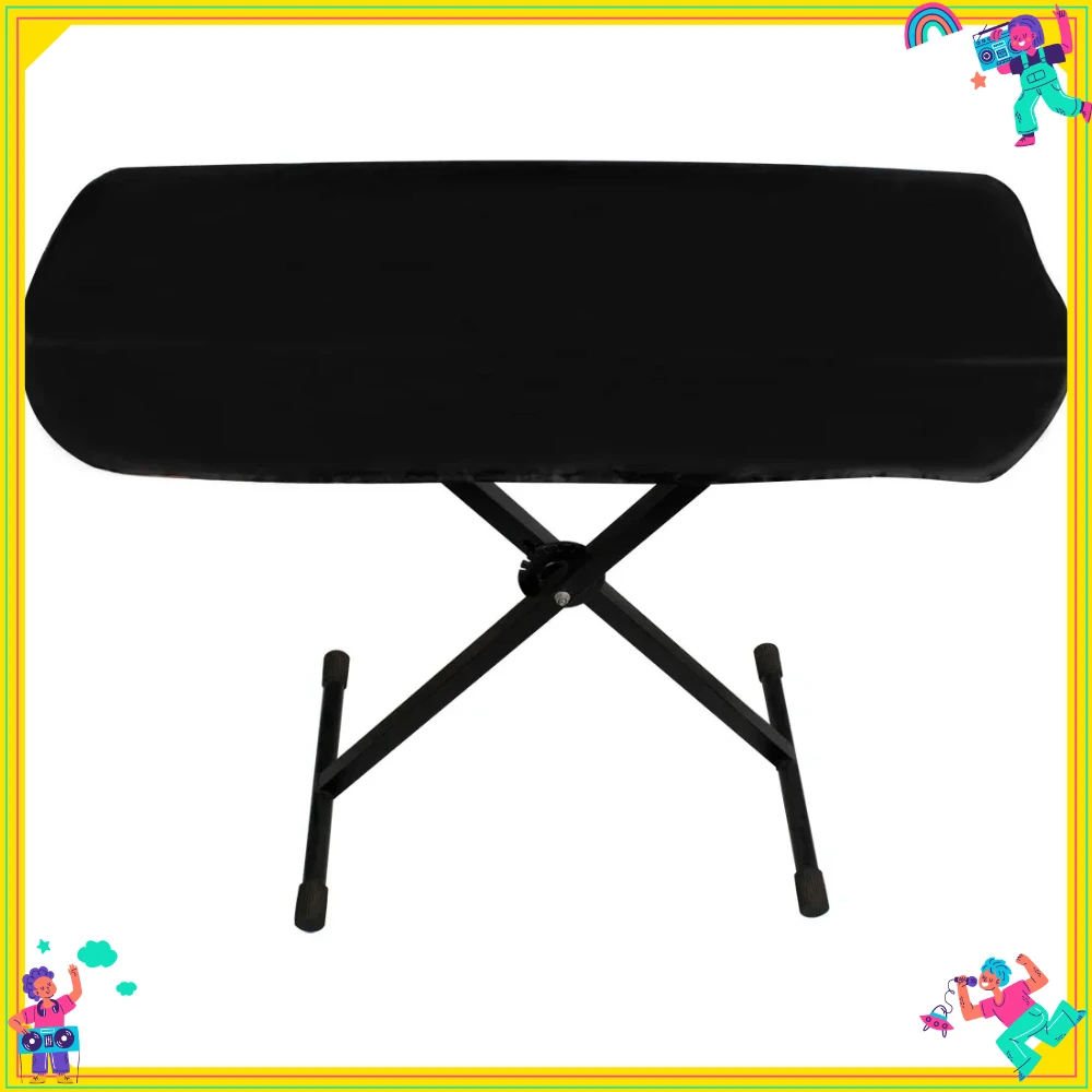 61 คีย์ฝาครอบเปียโนดิจิตอลอิเล็กทรอนิกส์คุณภาพสูงอุปกรณ์เสริมเครื่องดนตรีกันฝุ่นกันน้ำฝาครอบคีย์บอร์ดแบบพับได้