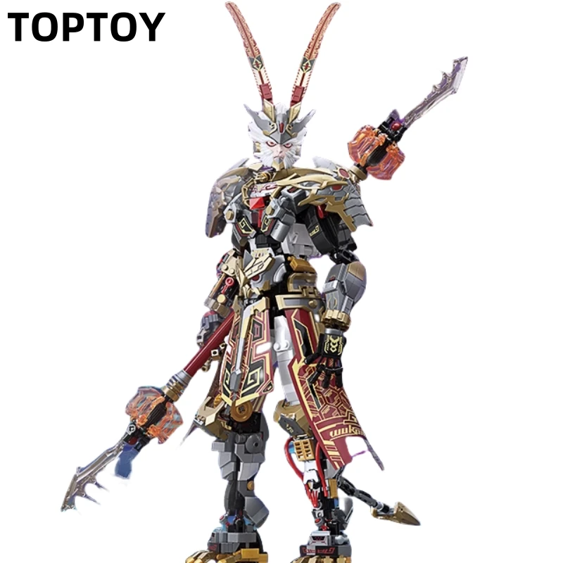 

The Monkey King Dimension Walker Черный миф: Wukong Building Block Украшения Сращивание Подвижная модель Коллекция игрушек Подарки