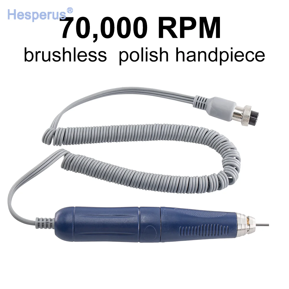 Hot Sale den tal Laboratory Micromotor 70000RPM Non-Carbon Brushless Handle Nail Drill Handpiece den tal Electric Micromotor