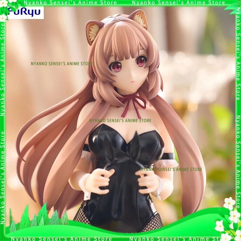 

In Stock FURYU The Rising of the Shield Hero Raphtalia Bunny Girl Prize Figure Desk Ornament Anime Model Toy