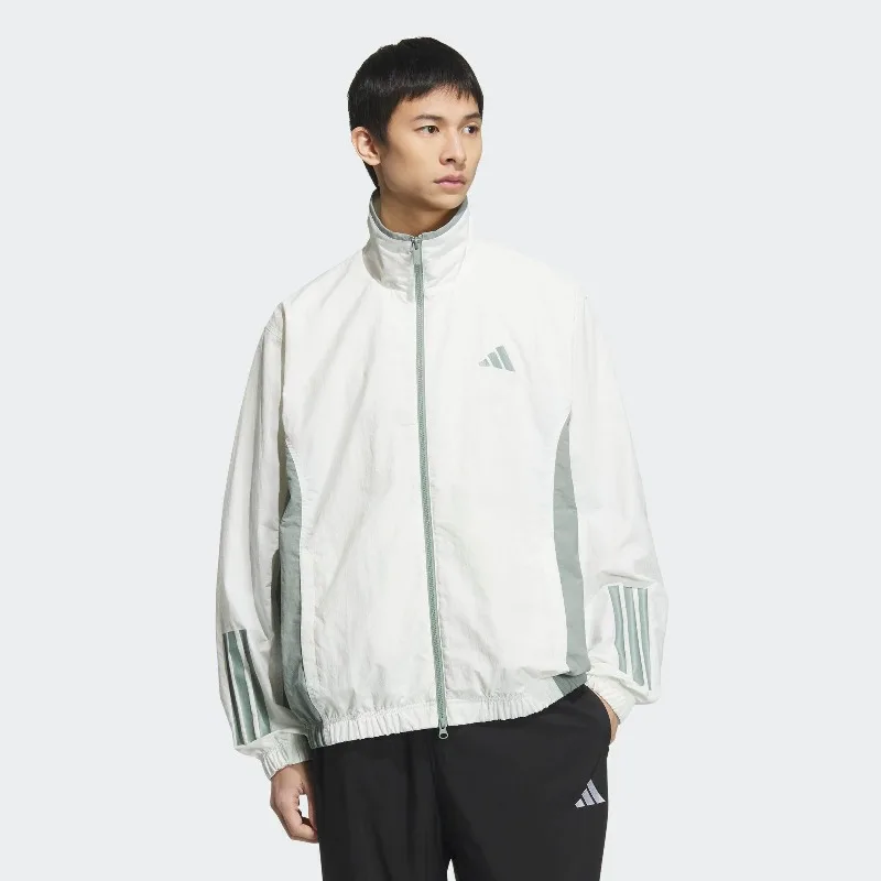 adidas Woven Camo Print Wind Jacket Spring Outdoor Camping Hunting Light Thin Outer CoatKC3922 1PCS