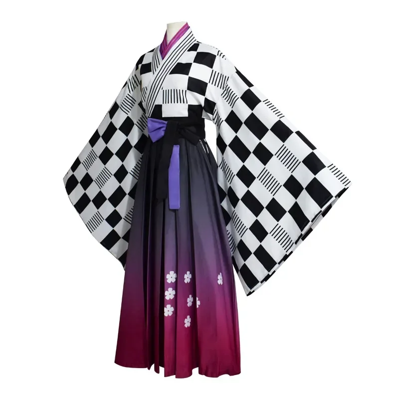 Anime YouTuber hololive tokoyami Towa dress cosplay costumes hakama skirt kimono suit dress woman skirt suit Halloween costumes