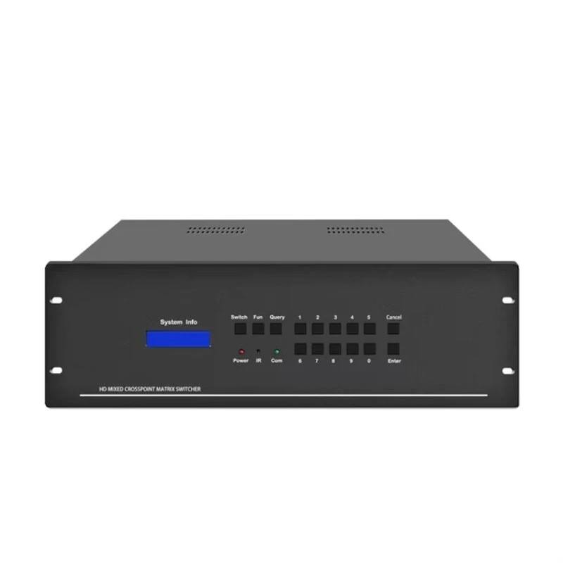 Video matrix Modular high definition hybrid seamless switcher 16x16 4k wall display video matrix