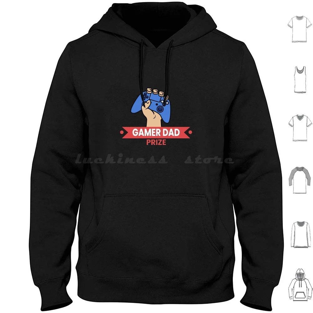 Gamer Dad Hoodie cotton Long Sleeve Cant Hear You Im Gaming Cant Hear You Cant Hear Im Gaming Gamer Games Video Games Video