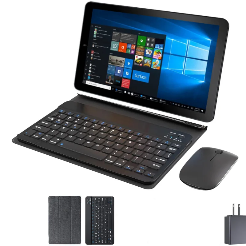 Newest Sales RCA 10.1 INCH 2GB RAM+32GB ROM Windows 10 Tablet PC with Detachable Keyboard HDMI-Compatible USB 3.0 Quad Core