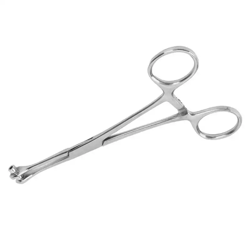 1 Stuks Body Piercing Tang Beroep Ergonomische Roestvrijstalen Piercing Pincet Voor Lichaam Schoonheidssalon Benodigdheden Gereedschap