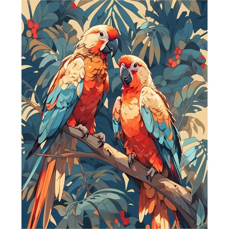 

RUOPOTY Painting On Numbers Painting Cat Easy Hand Drawn Picture Paint Digital Painting Beginner Kit Hand Painted Kits Decor For