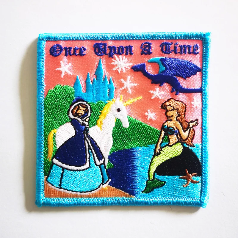 Once Upon A Time Patch, the Little Mermaid Patch is great for dances, camps, meetings, and fun activities at home