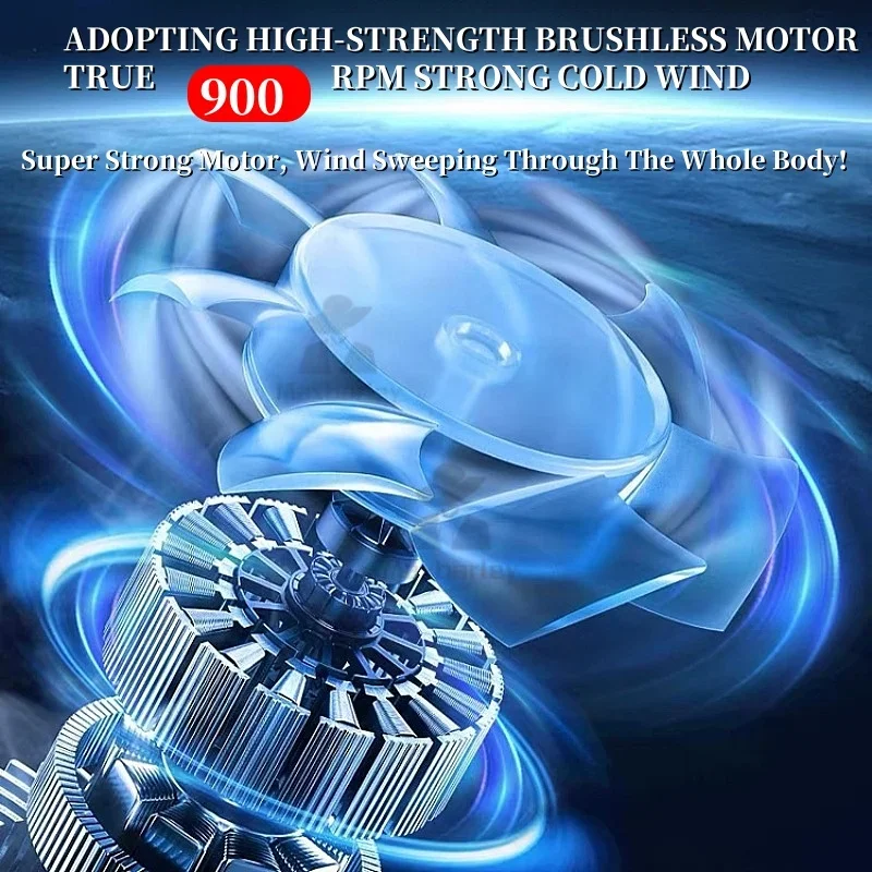 New Smart 4 Fan Jacket Summer Ice Jacket Outdoor Refrigeration Air Conditioning Clothes Men Hunting Cooling Camouflage Work Coat