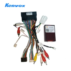 android Car radio Canbus Box Decoder For Hyundai ix45 Kia Sportage K3 Sorento  16 pin Wiring Harness Plug Power Cable