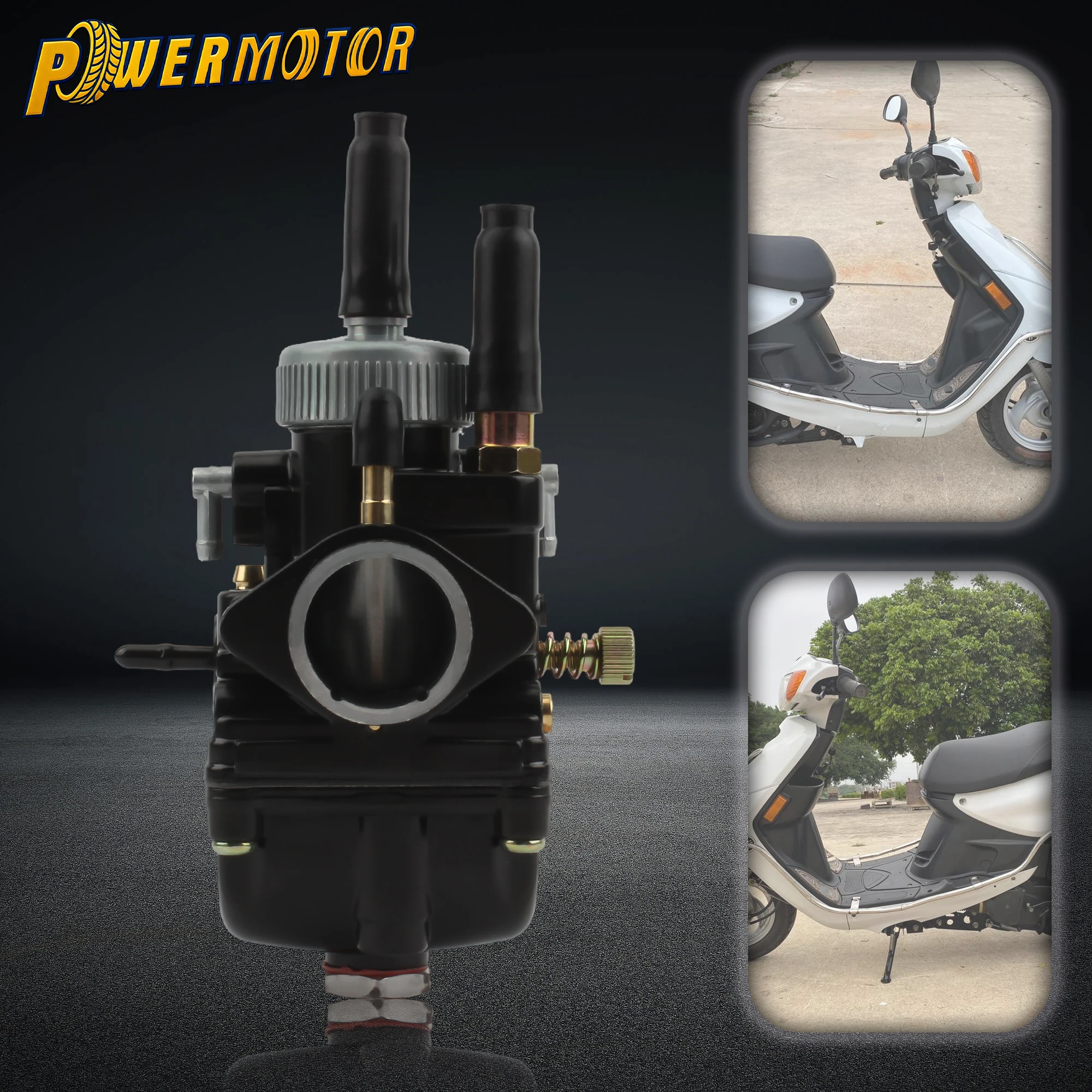 

For Yamaha Motorcycle Carburetor 17mm 19mm 21mm Carb JOG50 JOG90 BWS100 For Suzuki RG50 Scooters Universal Engine Parts Racing