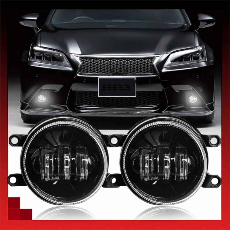 

Модифицированные противотуманные фары автомобиля, подходящие для Toyota Lexus-SCION - светодиодные противотуманные фары высокой яркости с длительным сроком службы