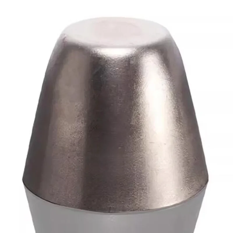 30ML 50ML Pure Platinum Iron Nickel Silver Crucibles With Lids