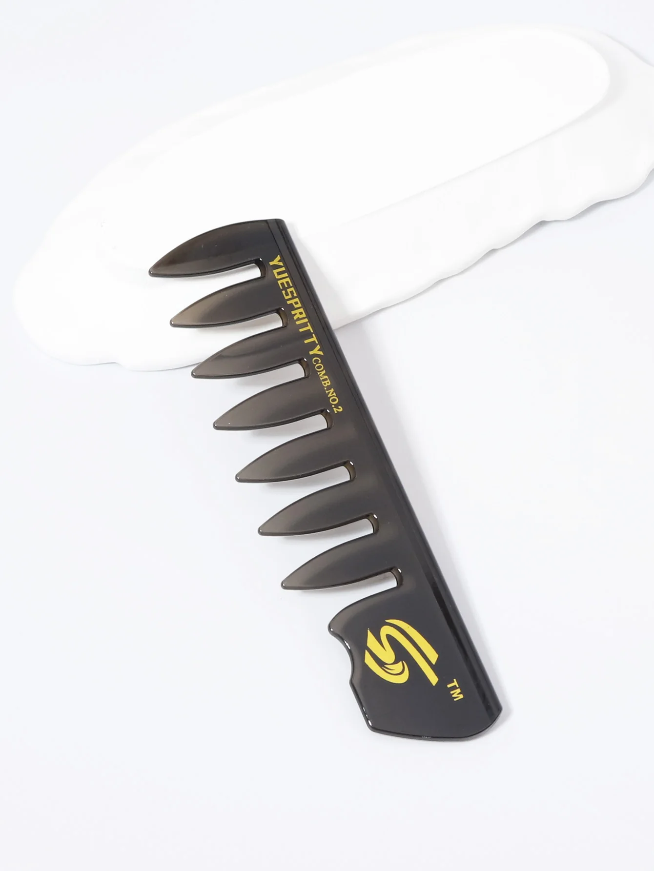 Afrikanischer Haarstyling-Kamm, Weitgezahnter Lockenkamm, Professionelle Styling- und Friseurwerkzeuge für Haaraccessoires – Detail 6