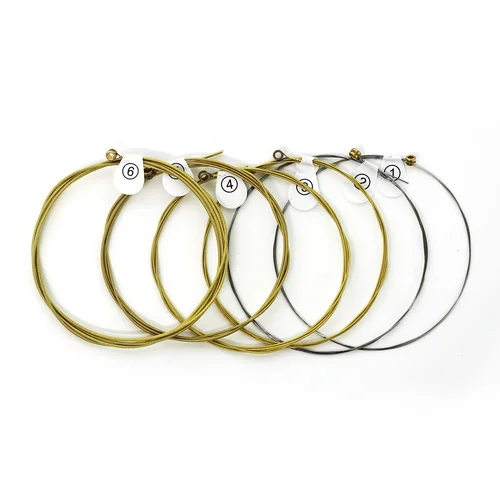 Imagen 2 del producto Cuerdas de guitarra acústica ZIKO DAG-011 núcleo de acero latón piezas extra ligeras cuerdas de guitarra instrumentos piezas y accesorios de guitarra