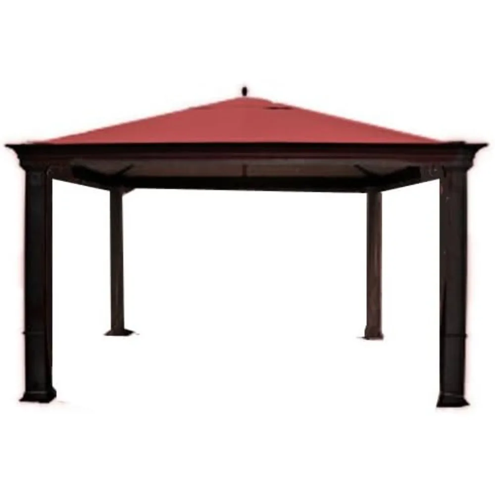 

Replacement Canopy Top Cover for Tiverton Series 3 Gazebo - Riplock 350 - Cinnabar