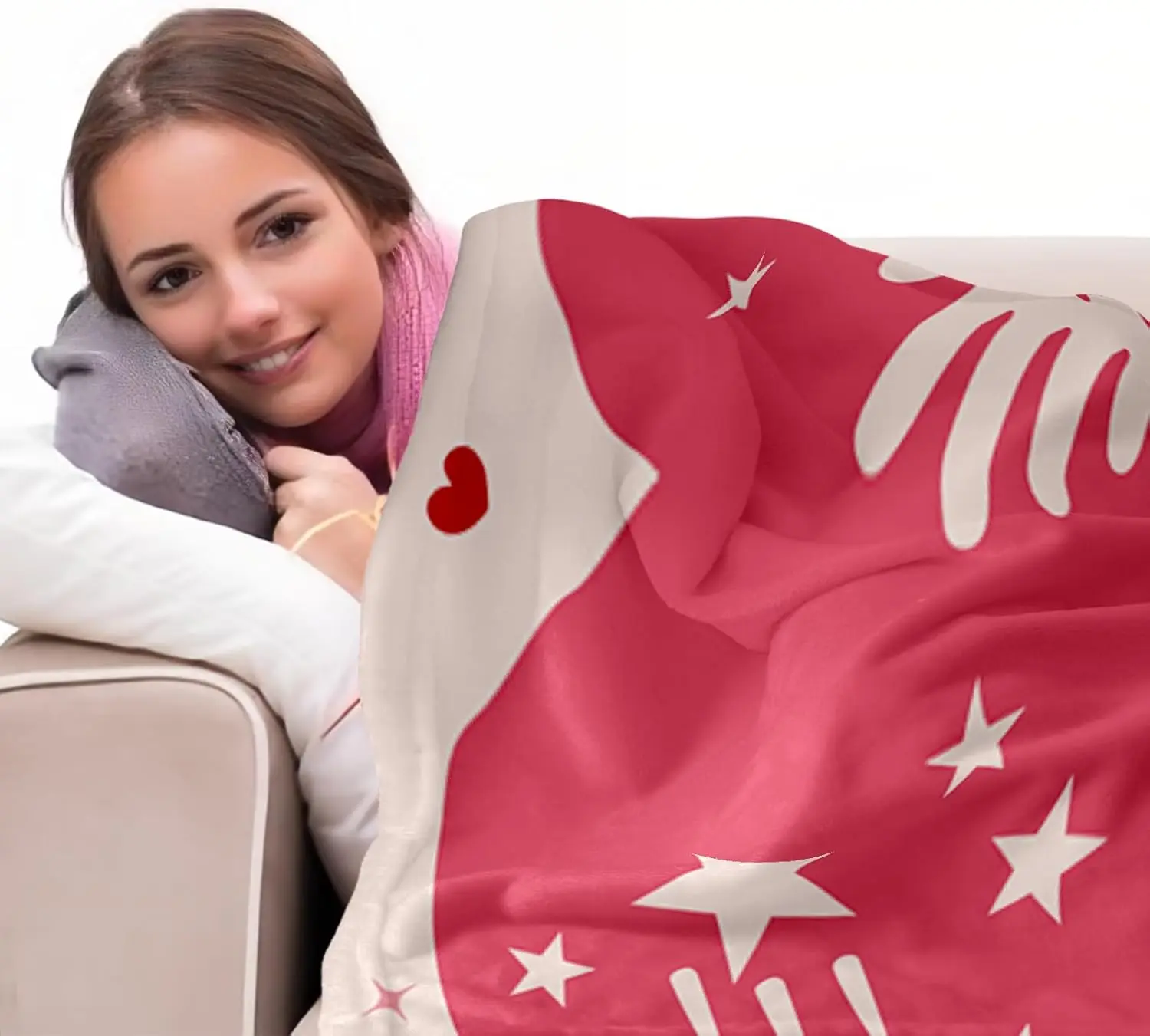 هدايا سرطان الثدي للنساء، ملحقات التوعية بسرطان الثدي، احصل على بطانية جيدة قريباً للنساء بعد الجراحة، هدية التعاطف، #6