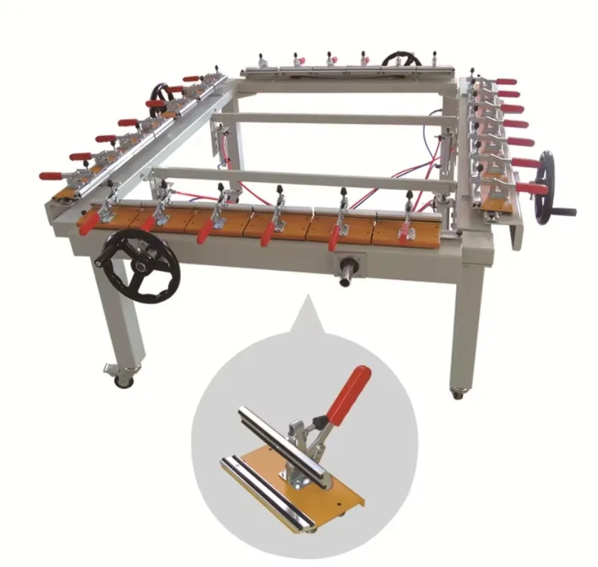 

【Best-selling】High Tension Cheap Screen Mesh Stretching Machine