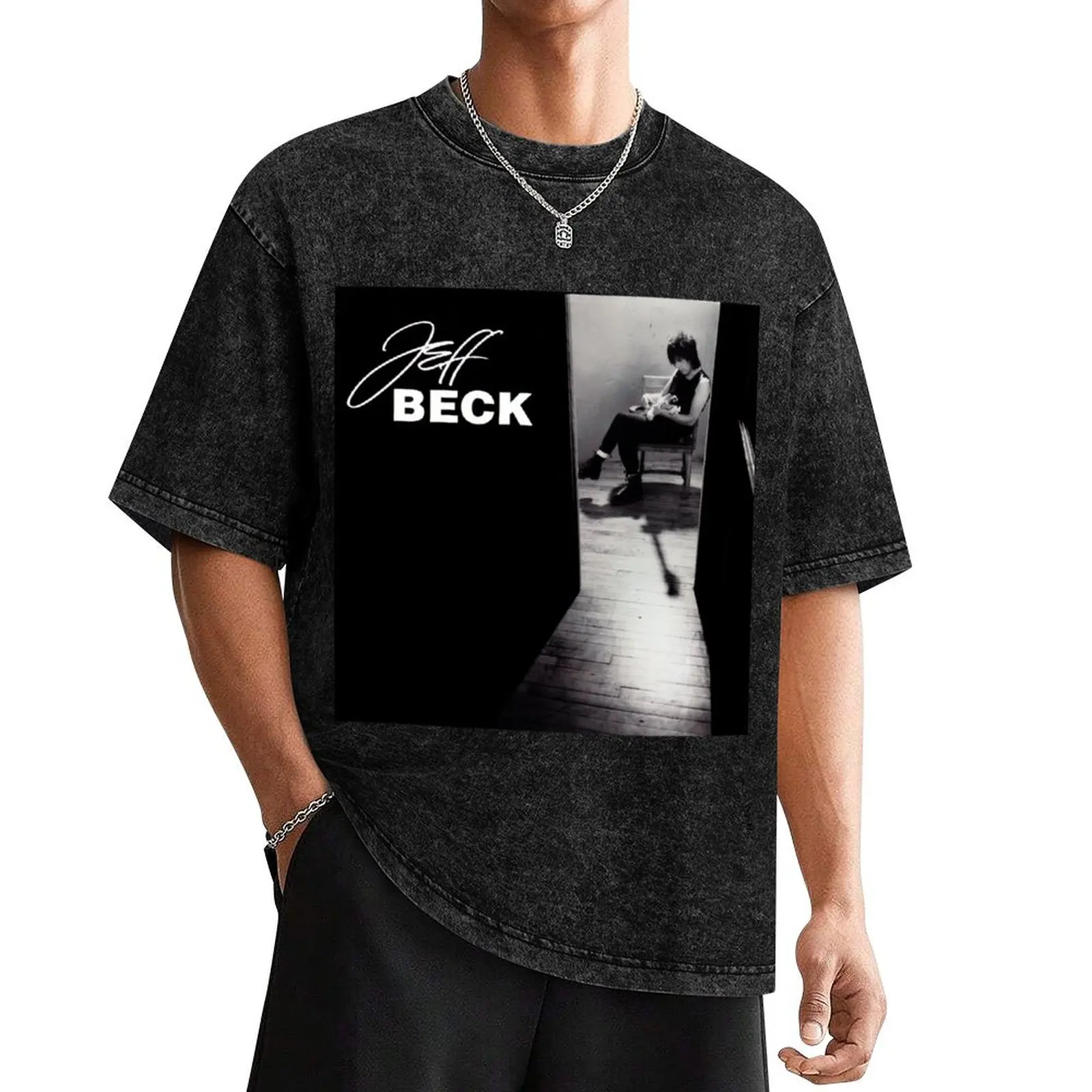 

Jeff Beck who else T-Shirt oversize t-shirts man graphic shirts anime shirt quick drying Men's clothing