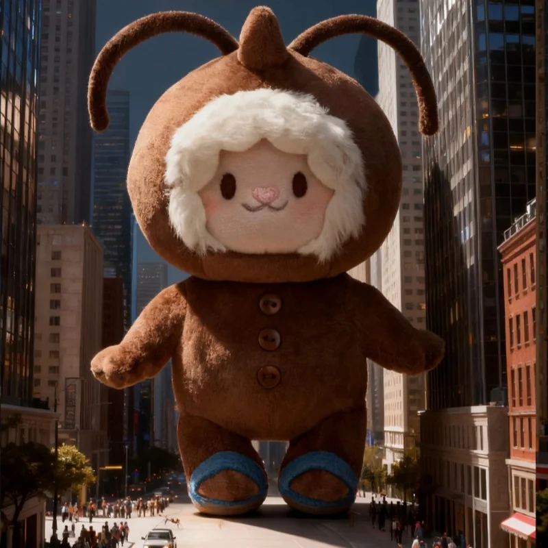 本物のグンぬいぐるみかわいいキーホルダー素敵なギフトデスクトップ装飾品トレンディなおもちゃハングタグ包装サプライズボックス