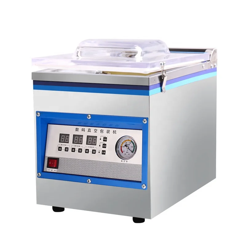 

automatic Seafood Chicken Sausage Wet and dry Vacuum food Sealing Machine Plastic bag packaging machine