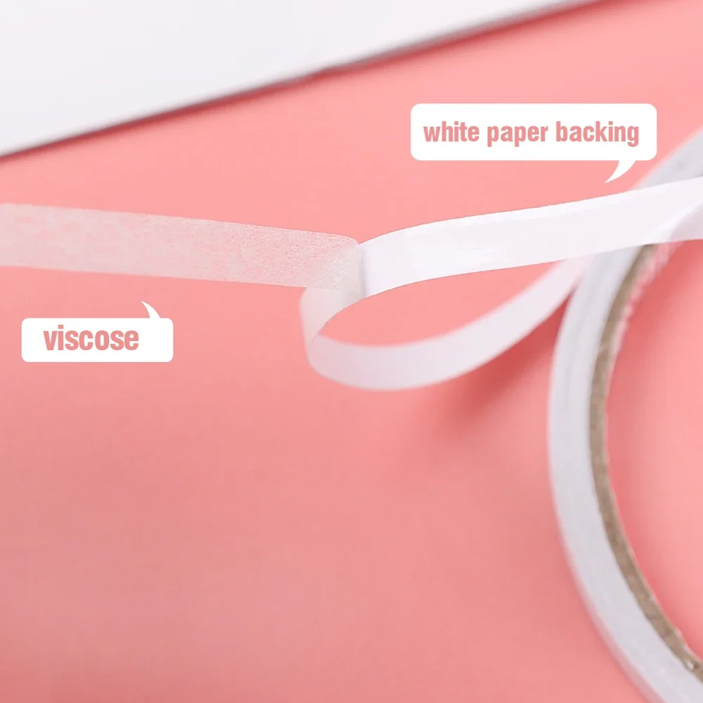 Fitas auto-adesivas dupla face fortes, suprimentos de papelaria para carro de escritório doméstico, fita ultra-fina, 8m, 15 pcs, 10 pcs, 5 pcs, 3 pcs, 1pc