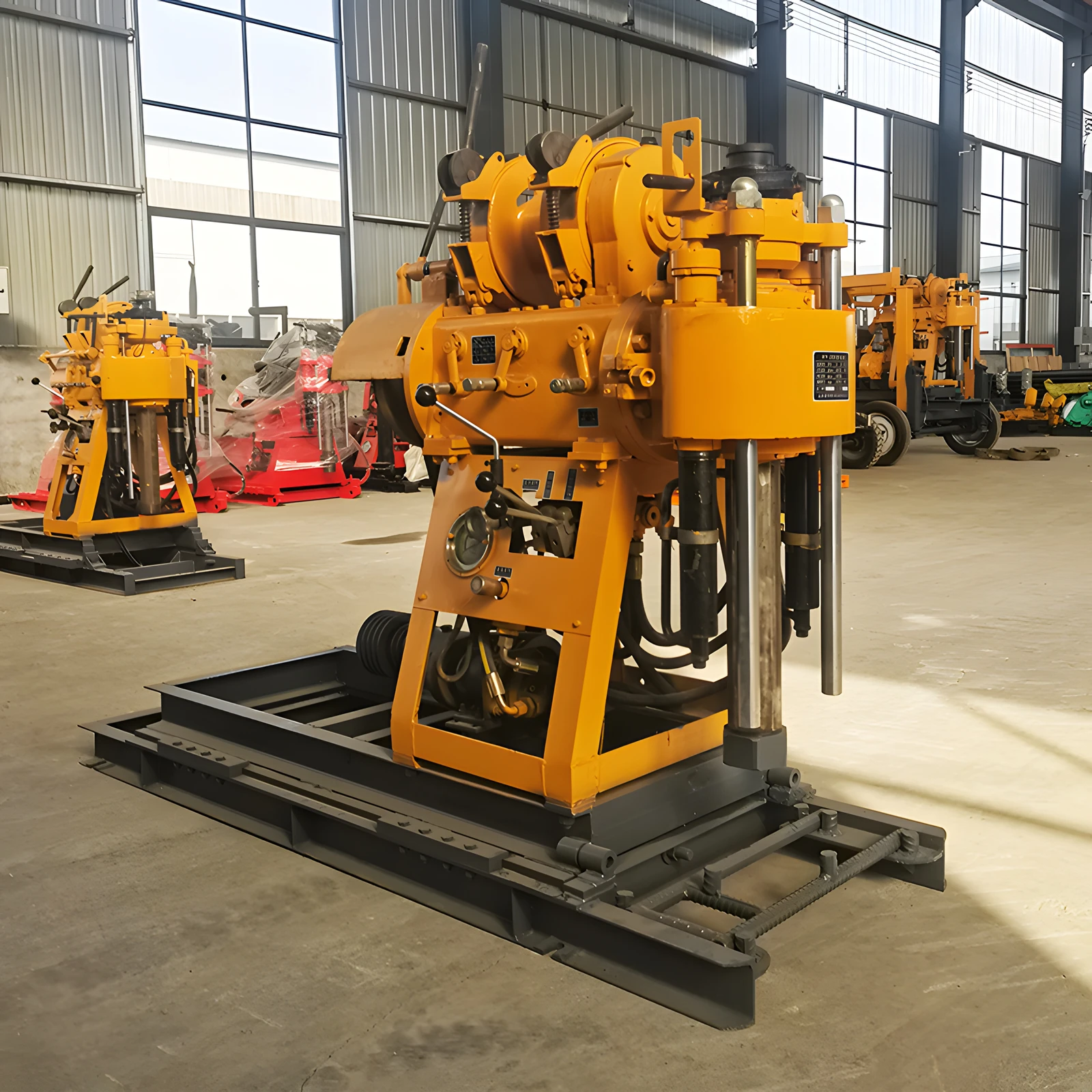 Cheap Small Full Hydraulic 100m Well Mining Exploration Core Drilling Rig For Sale