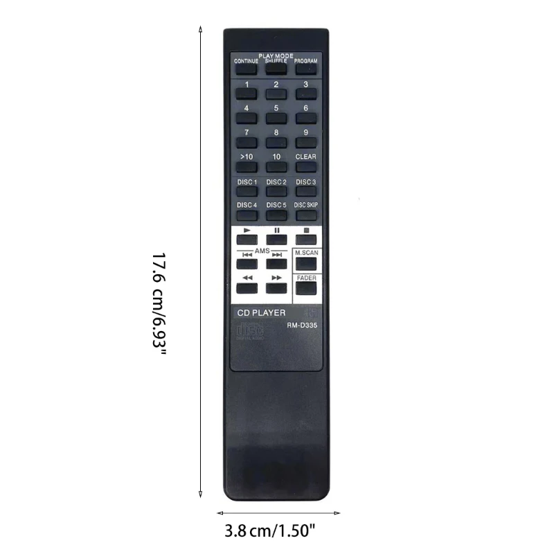 Baru RM-D335 untuk SONY Compact Disc Player Remote Control CDP-C365 CDP-C345 CDP-C335 CDP-C245 CDP-C741 CDP-C265 CDP-CA7ES