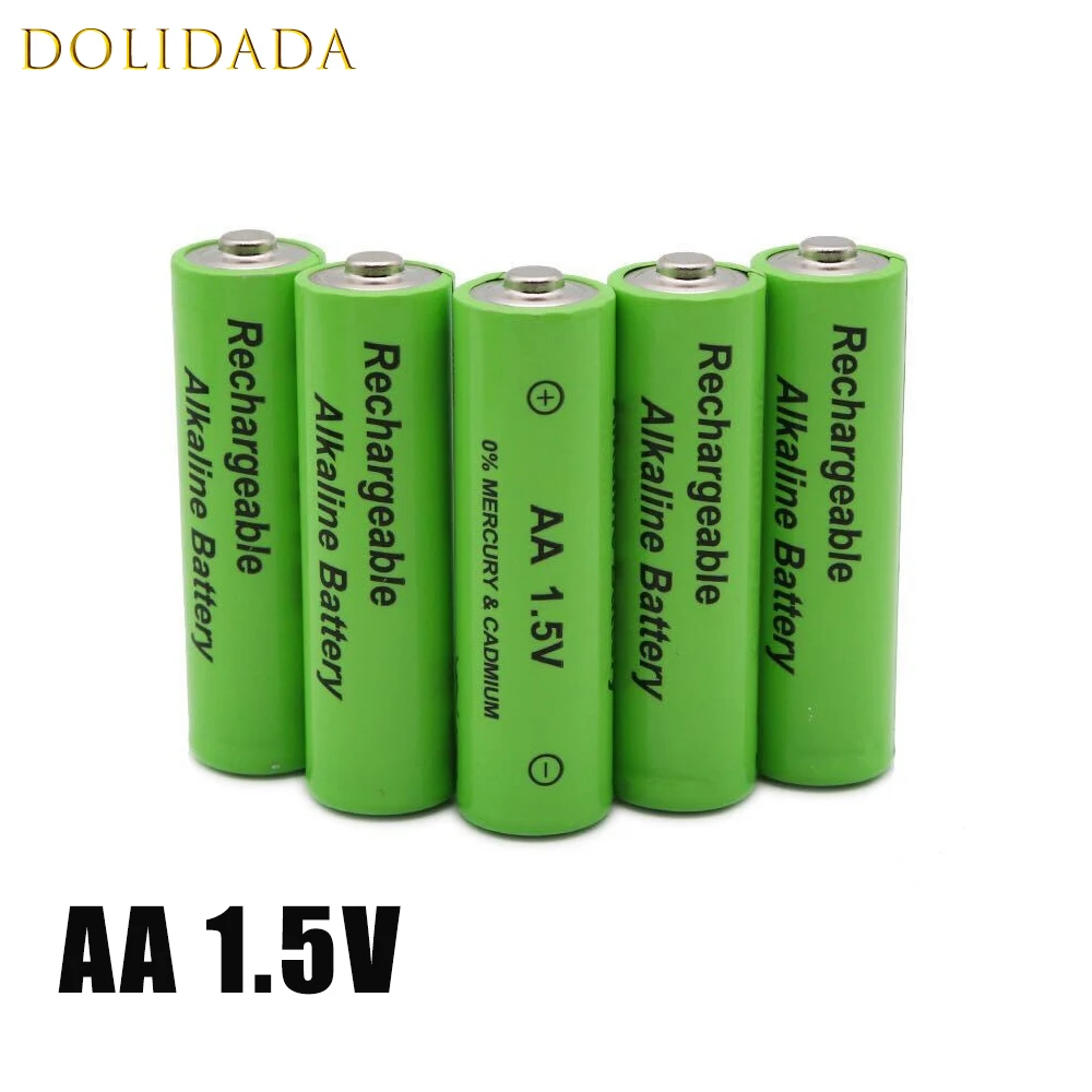 4pcs 1.5v Aa Battery 4800mah Rechargeable Battery Ni-mh Torch Battery For Clocks Mice Computers Toys Camping Flashlight