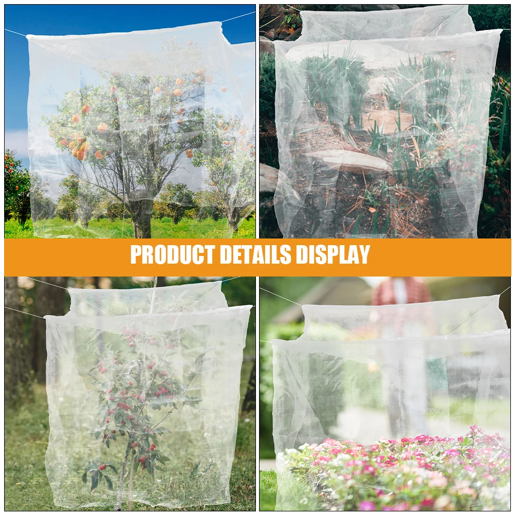 

Mesh Plants Protection Anti Bird Insect Barrier Lightweight Durable Polyethylene Screen Cover Vegetables Berry Treesgarden